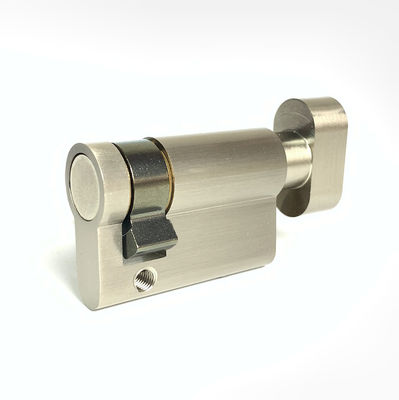 품질  40mm 45mm 50mm 55mm 60mm Euro Profile Knob Half Brass Cylinder 공장