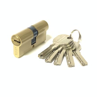 품질  60mm  Double open Brass Cylinder Lock 공장