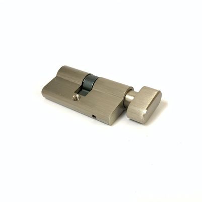 WC용 60mm 황동 실린더 잠금 장치 개인 정보 보호 욕실 배럴 잠금 장치