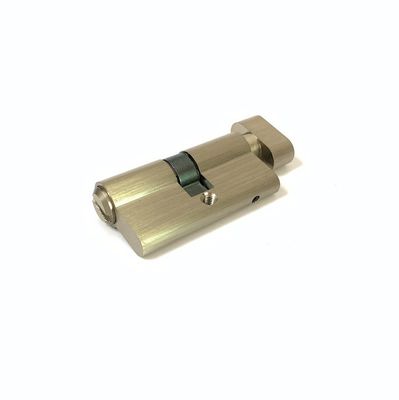 WC용 60mm 황동 실린더 잠금 장치 개인 정보 보호 욕실 배럴 잠금 장치