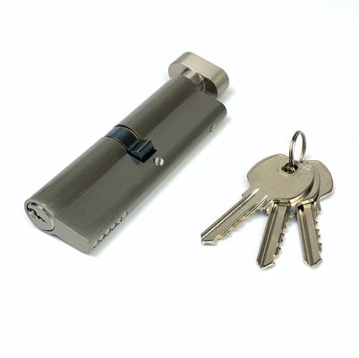 100mm Euro Profile Single Brass Cylinder