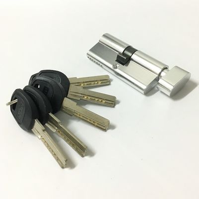 금관 악기 알루미늄 자물쇠 실린더 단 하나 열려있는 70mm 실린더 자물쇠 관례 크기