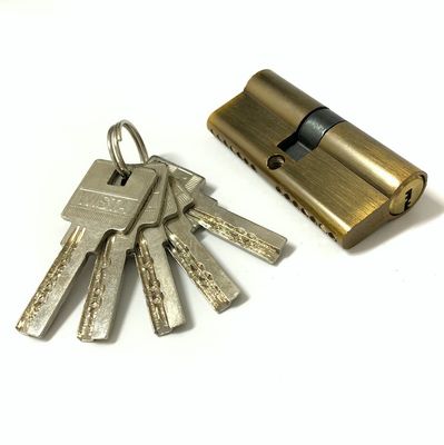 유로 프로파일 진크 구리 실린더 80mm 문 실린더 잠금 교체