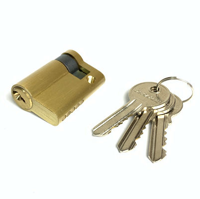 40mm 45mm 50mm 55mm 60mm Half Brass Cylinder Lock