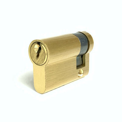 주문 크기 절반 실린더 자물쇠 40mm 45mm 50mm 55mm 60mm 절반 유로 실린더