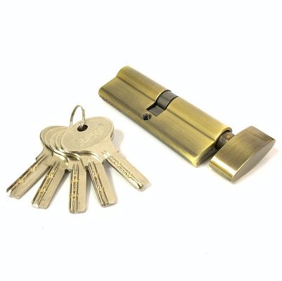 맞춤형 고대 청동 실린더 잠금 싱글 오픈 실린더 프로필 잠금 90mm