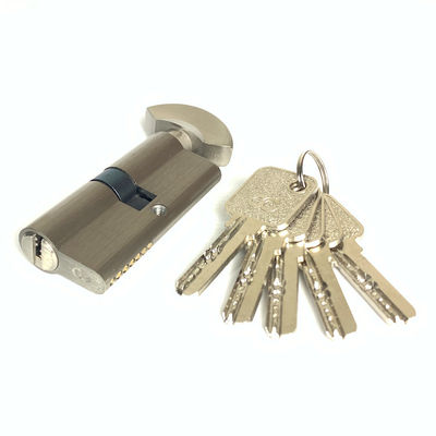 맞춤형 단일 개방 실린더 SN CP GP SB AB MAB AC BLACK 유로 실린더 70mm Brass Core