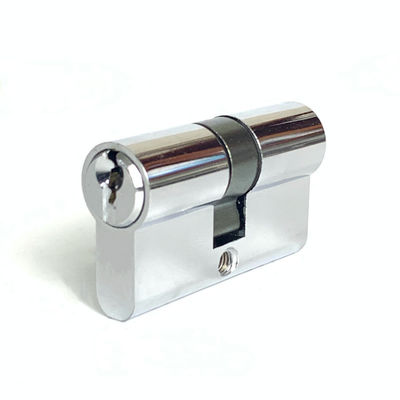 54mm Keyway 실린더 금관 악기 두 배 실린더는 주문 크기를 잠급니다