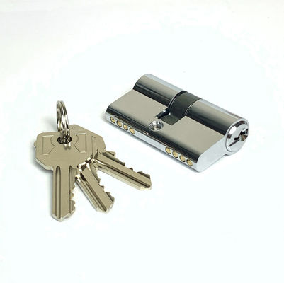 54mm Keyway 실린더 금관 악기 두 배 실린더는 주문 크기를 잠급니다